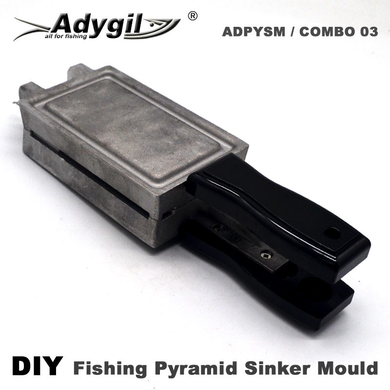 Fishing Depth Finder - Molde de chumbada Adygil-pirâmide para pesca
