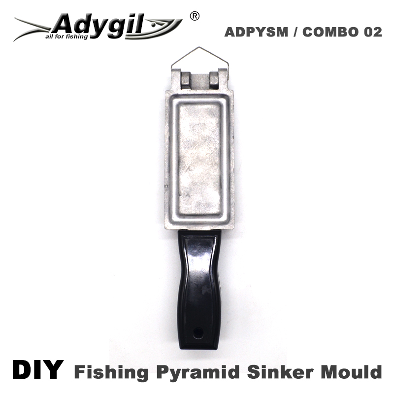Adygil-Molde de Chumbada Pirâm - Fishing Depth Finder avaliação e preço