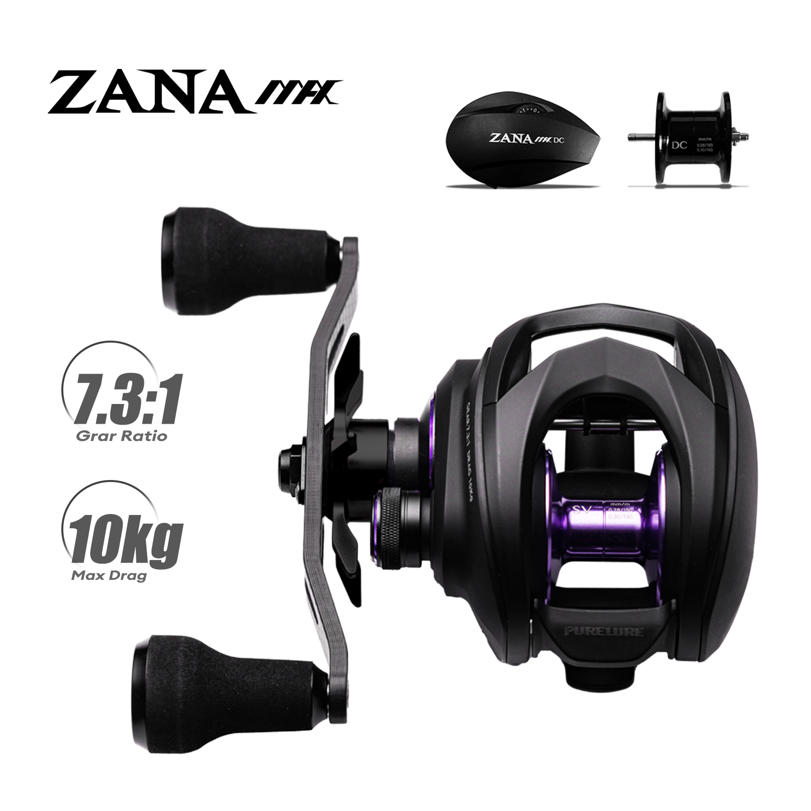 Carretilha de Pesca PURELURE Z - Abu Garcia Reel Max avaliação e preço