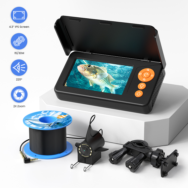 Câmera de pesca subaquática co - Fish Finder Cable avaliação e preço