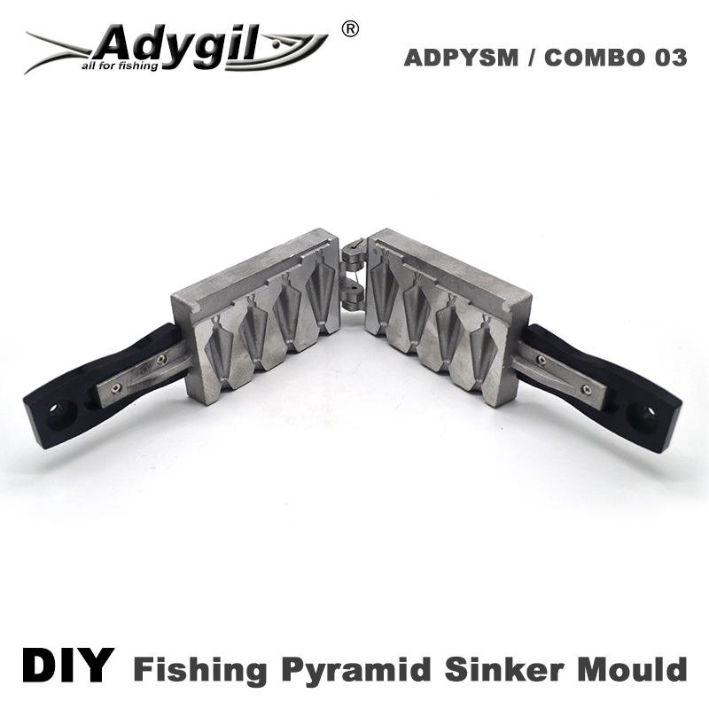 Molde de chumbada Adygil-pirâm - Fishing Depth Finder avaliação e preço