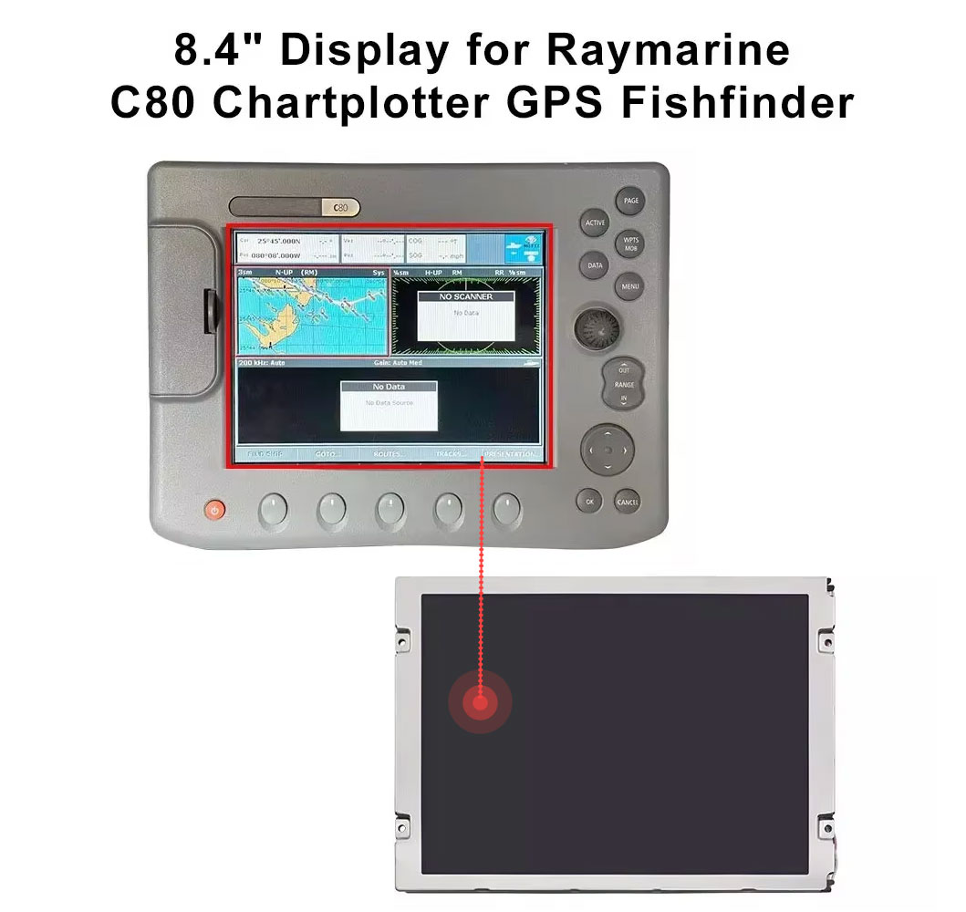 Tela LCD de 8,4